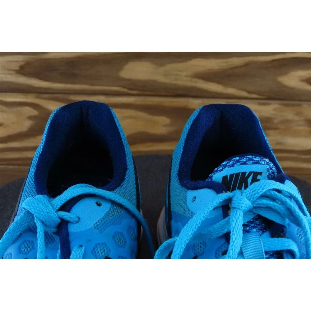 Nike Downshifter 7 Youth Girls Shoes‎ Size 6 M Blue Running Mesh